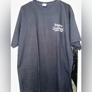RARE Disney Pirates of the Caribbean On Stranger Tides Hawaii Crew Shirt XL